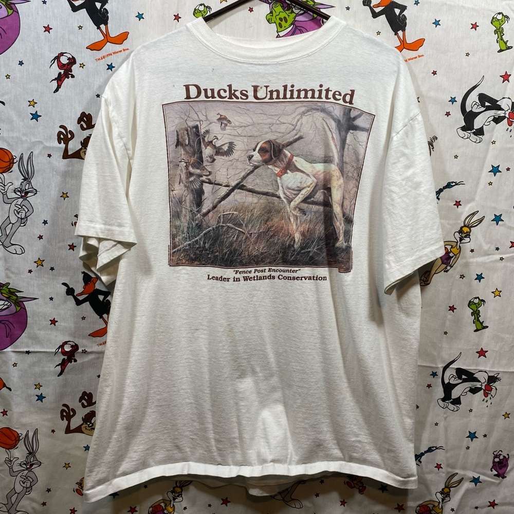 Vintage Ducks Unlimited conservation t shirt
